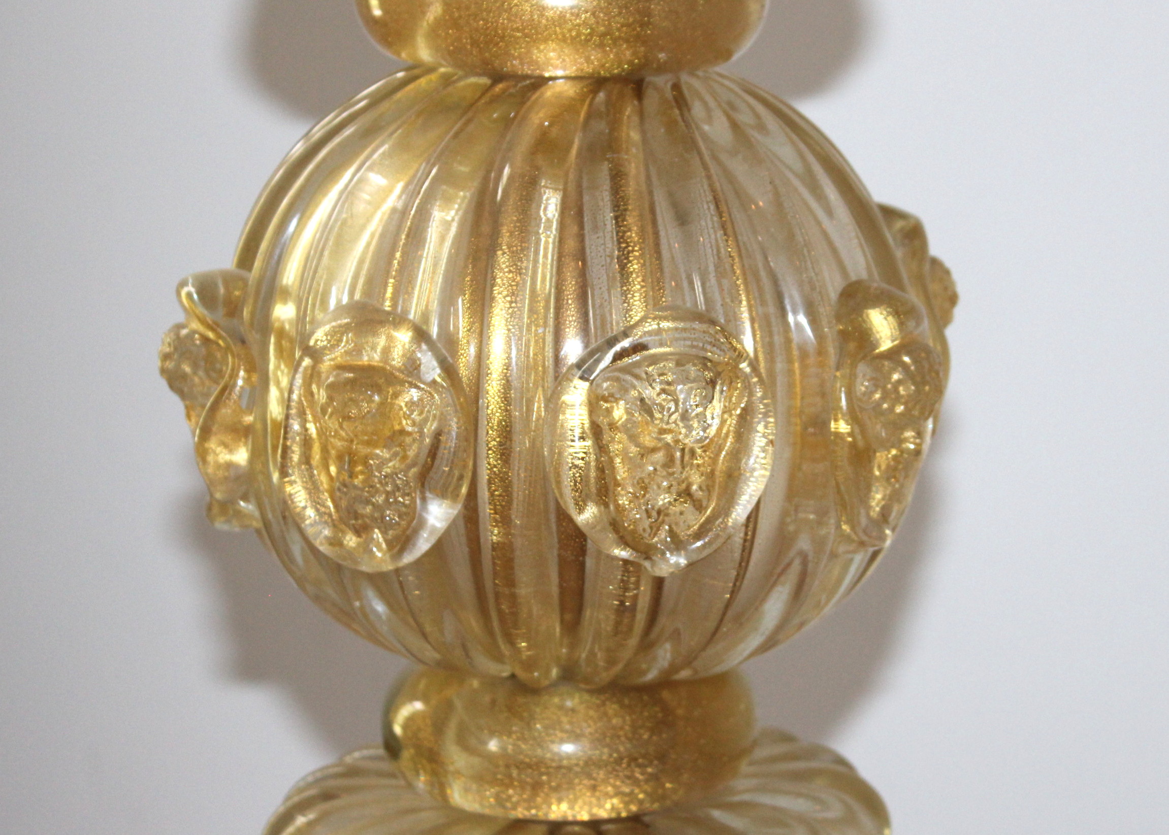 Vintage Venetian Art Glass Bird Bath Fountain