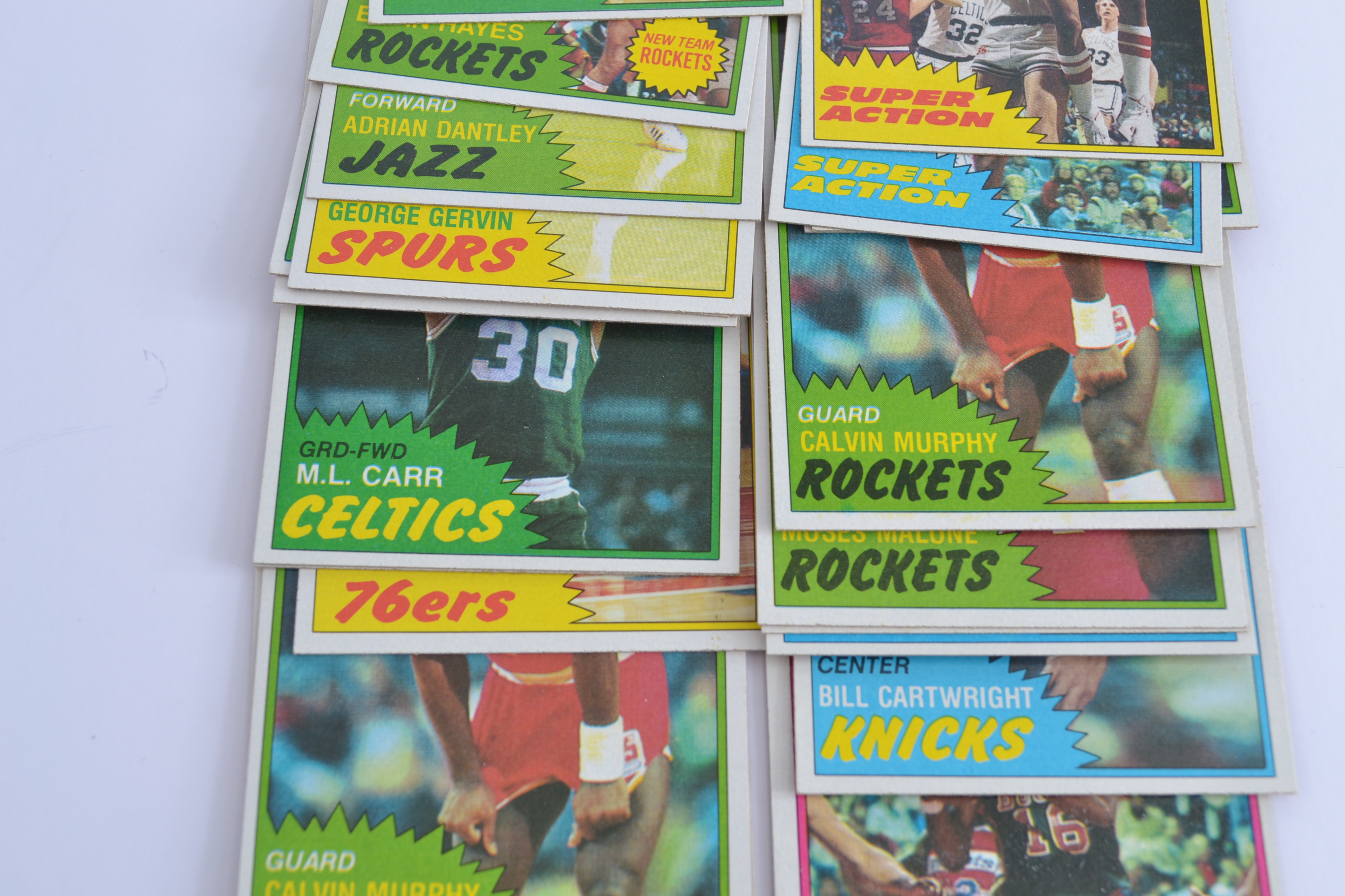 1981-82 Topps Basketball Star Cards