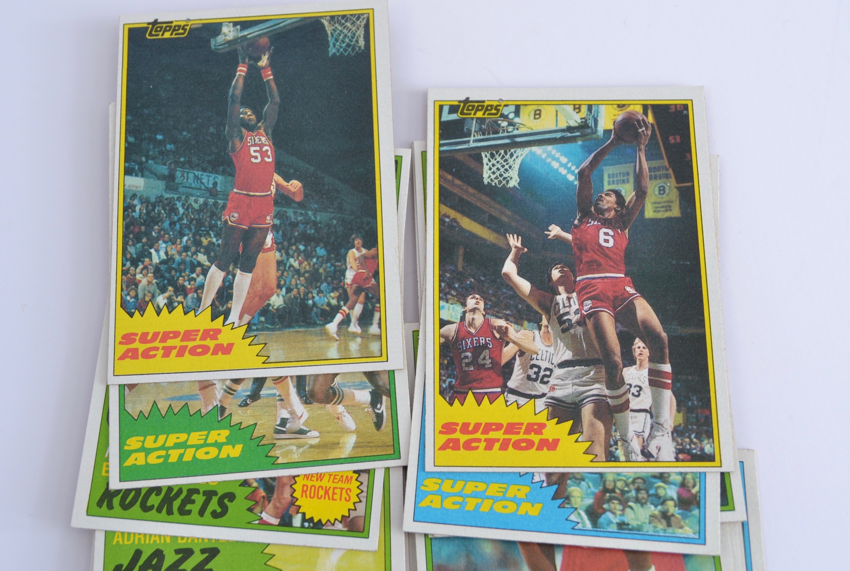 1981-82 Topps Basketball Star Cards