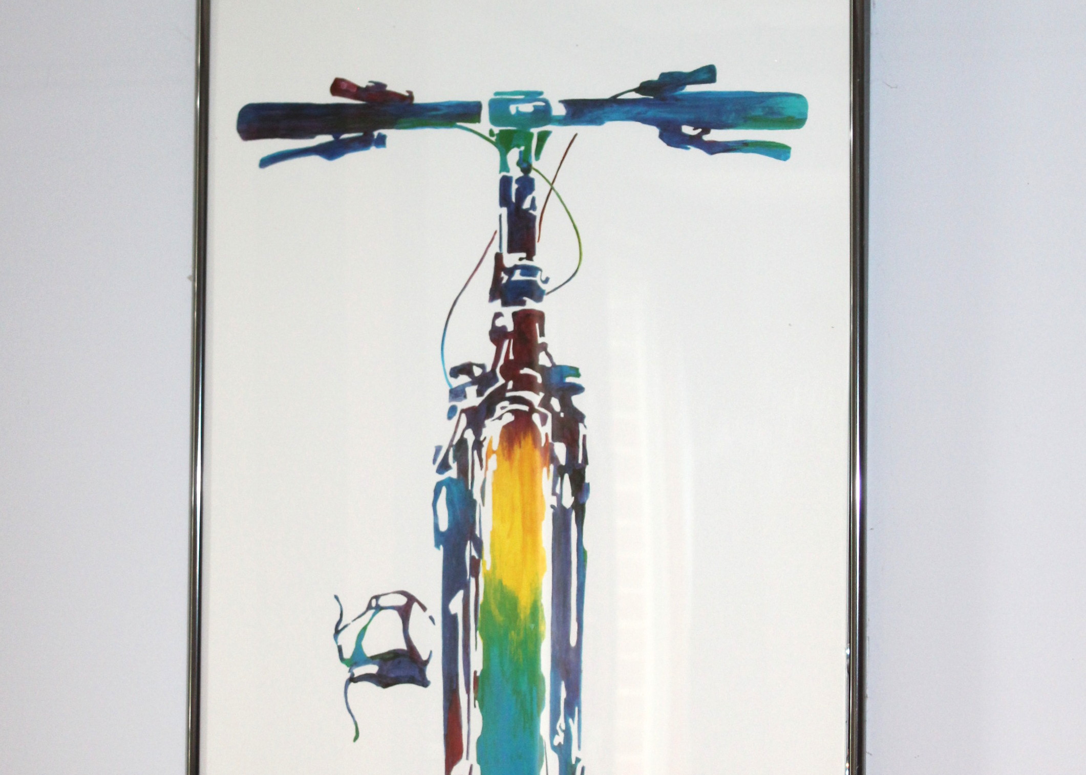 Artist-Signed Thelma Parsons Fat Tire Poster