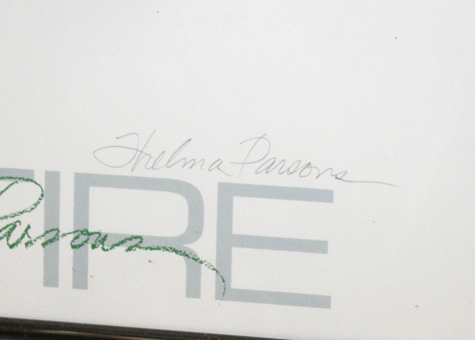 Artist-Signed Thelma Parsons Fat Tire Poster