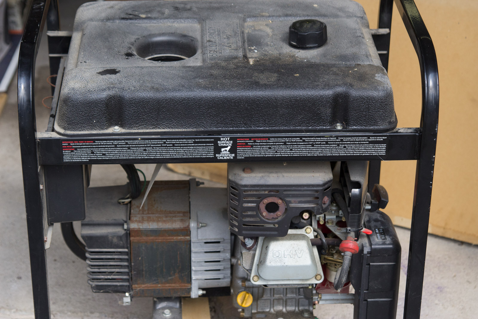 Coleman Powermate Pro Gen 5000 Generator