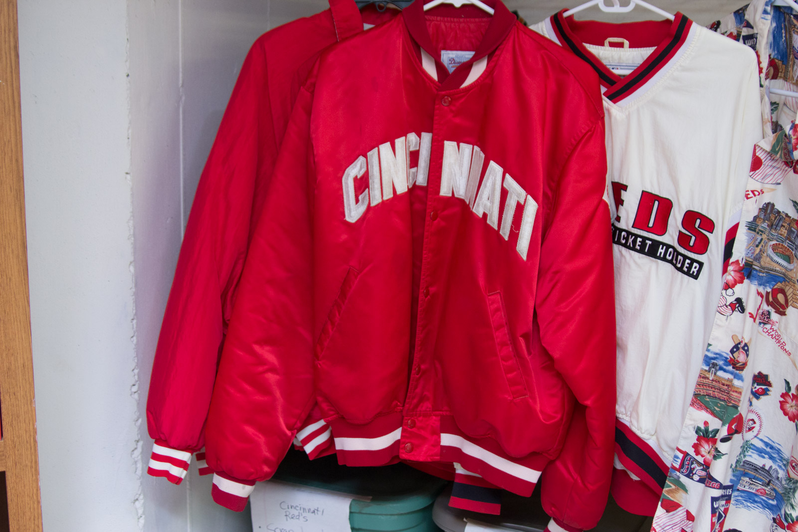 Collection of Vintage to Modern Cincinnati Reds Apparel