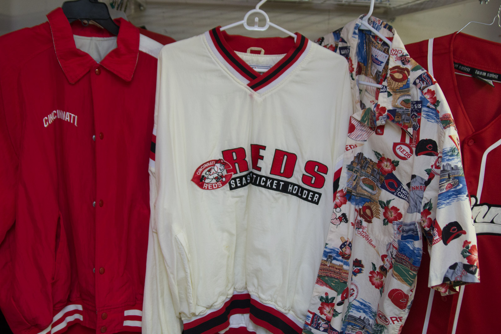 Collection of Vintage to Modern Cincinnati Reds Apparel