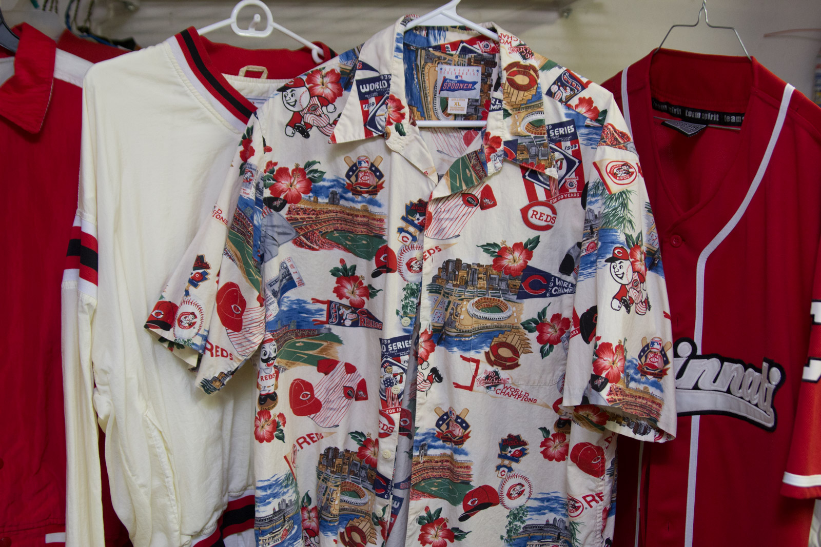 Collection of Vintage to Modern Cincinnati Reds Apparel