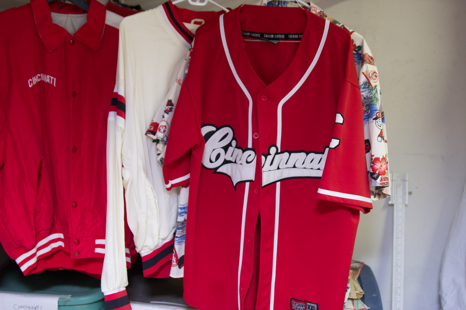 Collection of Vintage to Modern Cincinnati Reds Apparel