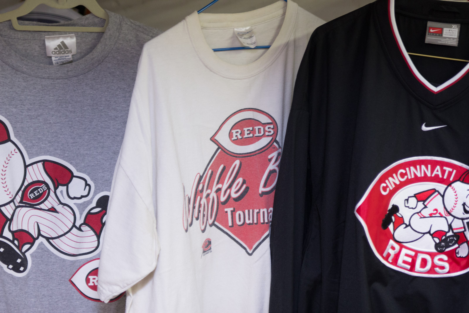 Collection of Vintage to Modern Cincinnati Reds Apparel