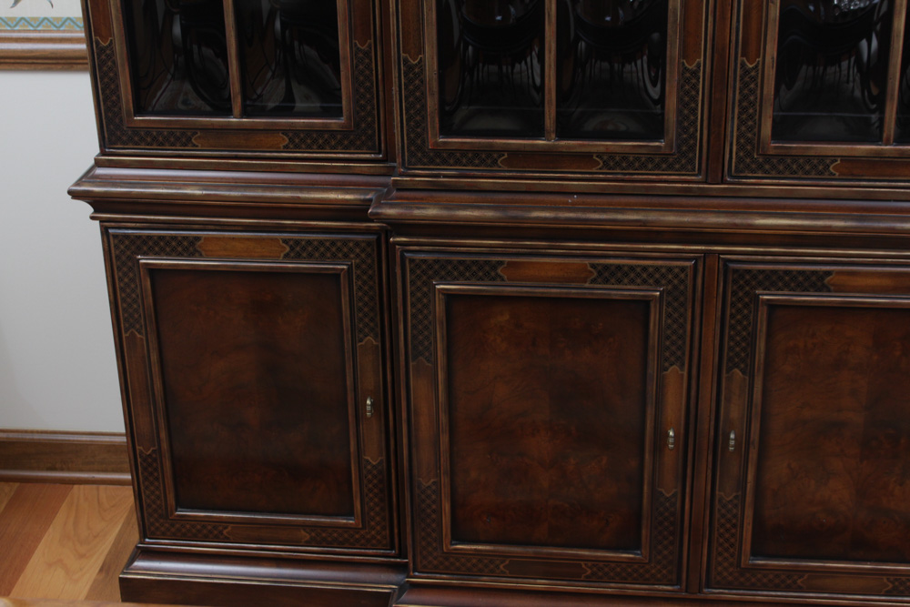 Drexel Heritage "Connoisseur" Breakfront Cabinet