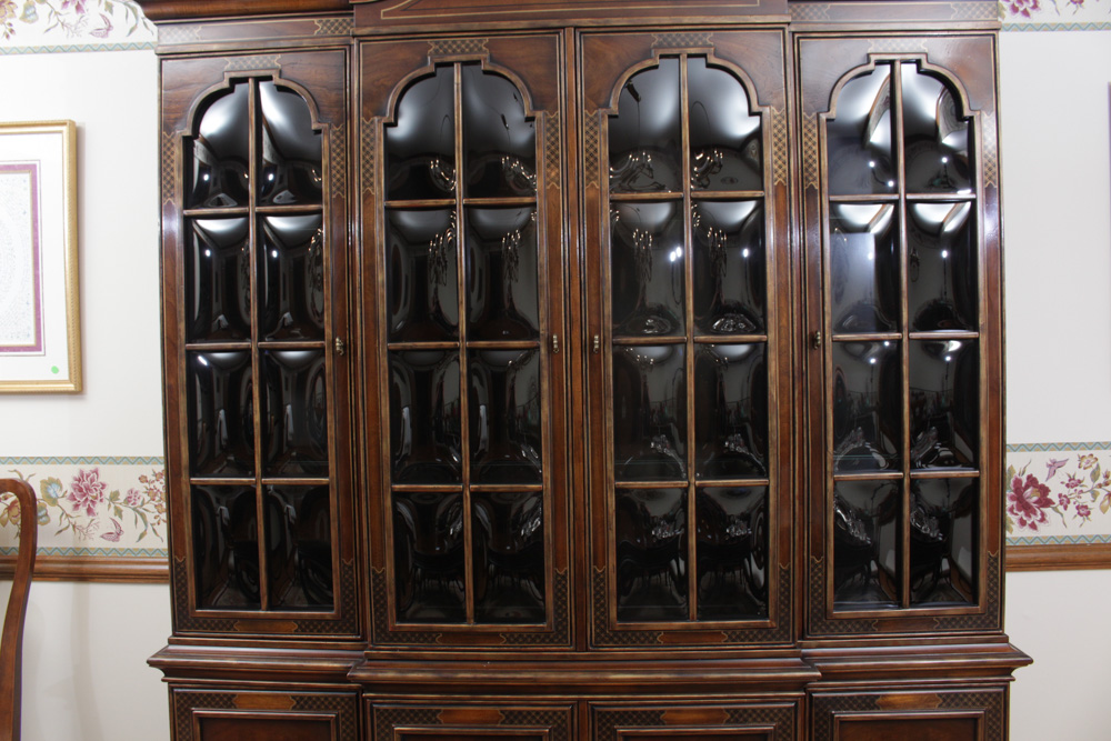 Drexel Heritage "Connoisseur" Breakfront Cabinet
