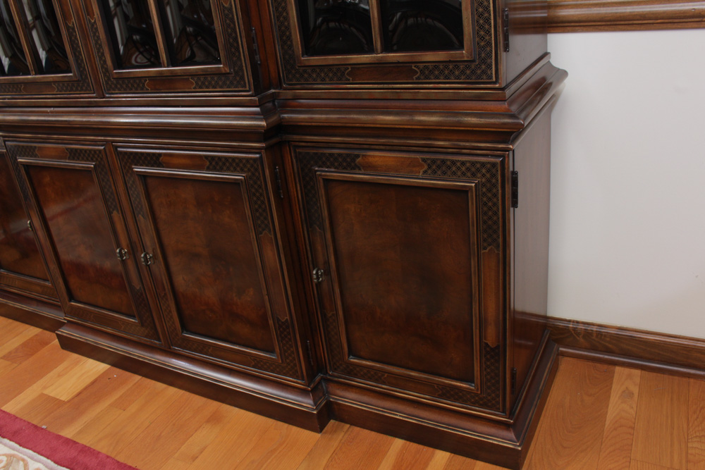Drexel Heritage "Connoisseur" Breakfront Cabinet