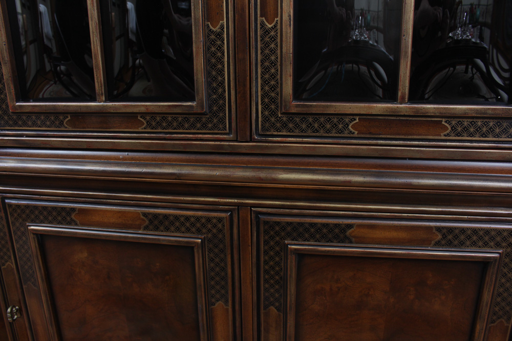 Drexel Heritage "Connoisseur" Breakfront Cabinet