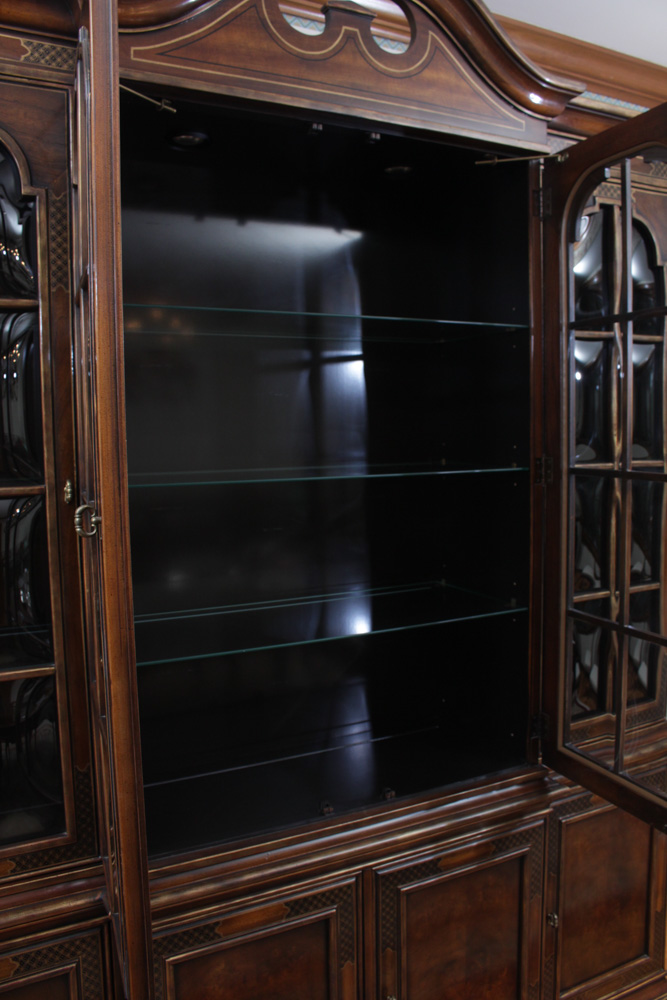 Drexel Heritage "Connoisseur" Breakfront Cabinet