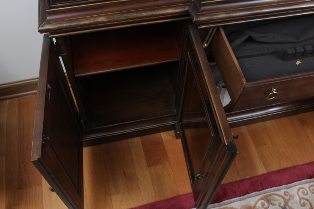 Drexel Heritage "Connoisseur" Breakfront Cabinet