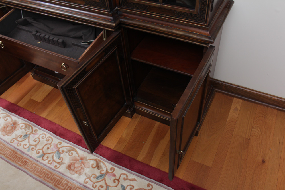 Drexel Heritage "Connoisseur" Breakfront Cabinet