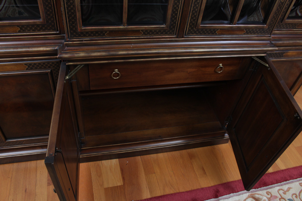 Drexel Heritage "Connoisseur" Breakfront Cabinet