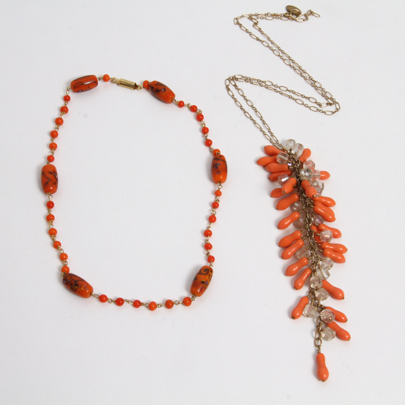 Two Vintage Necklaces Including Rachel Abroms