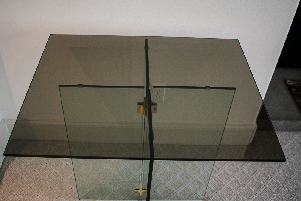 Modern Square Glass Table