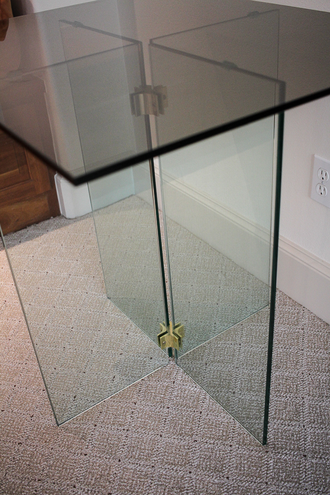 Modern Square Glass Table