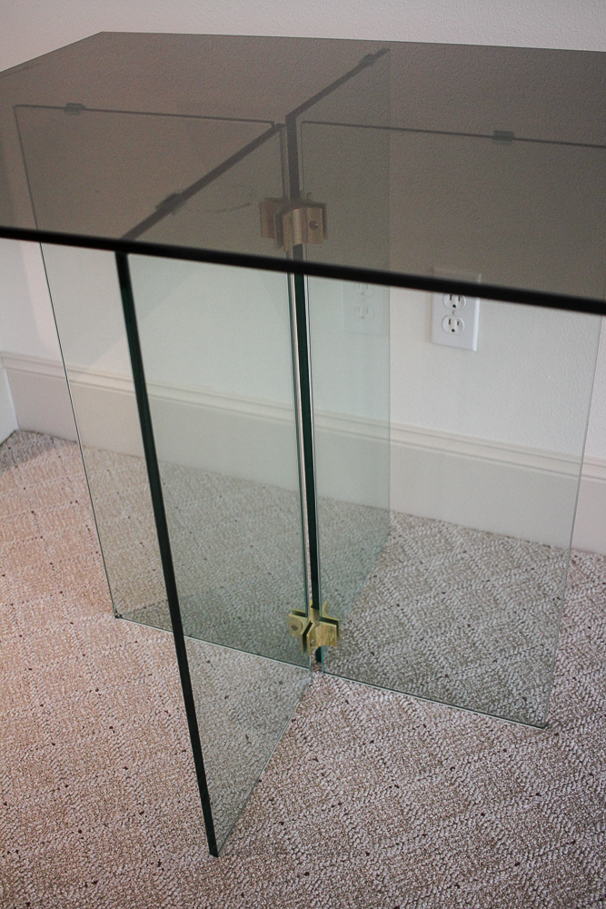 Modern Square Glass Table