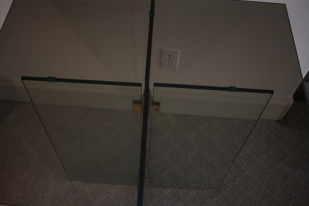 Modern Square Glass Table