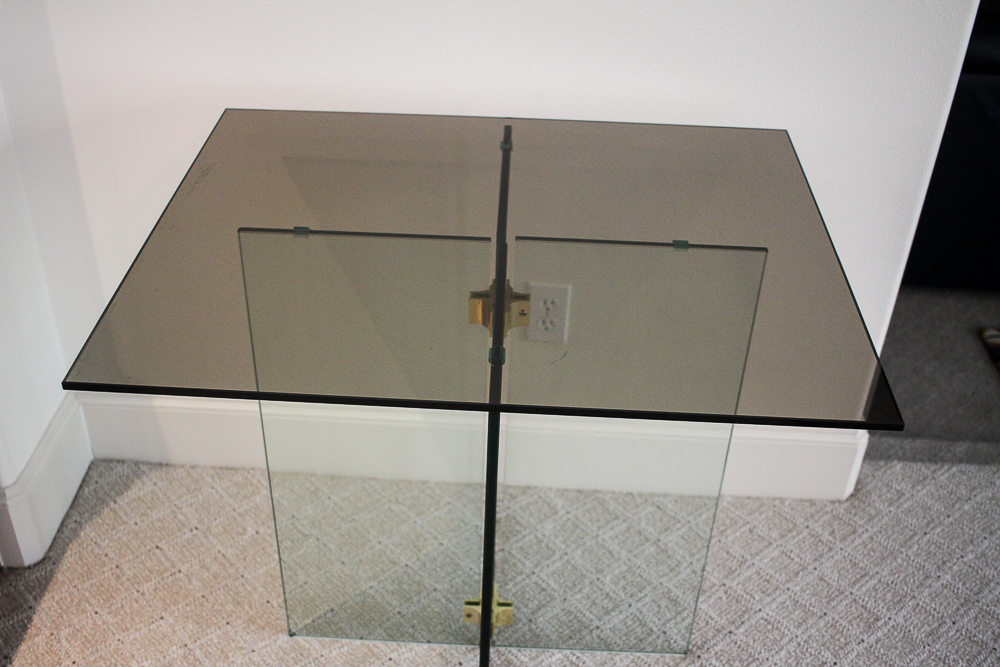 Modern Square Glass Table