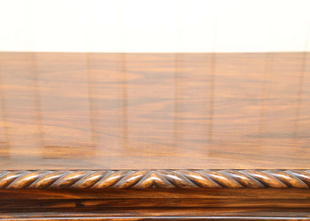 Large Carved Mahogany Buffet