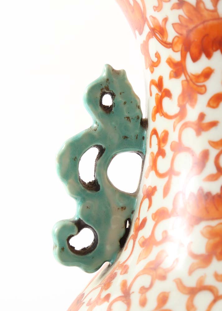 Antique Hand Painted Chinese Vase