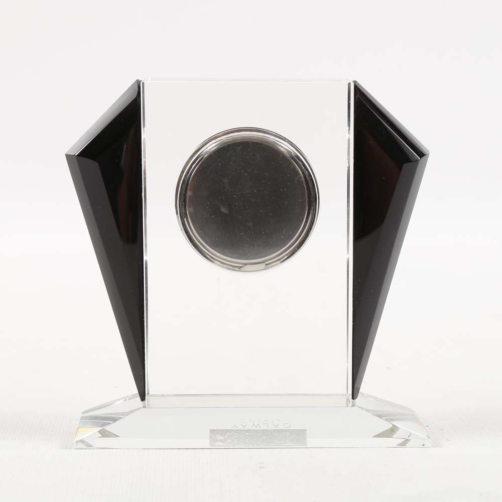 Art Deco Style Crystal Clock by Galway Living