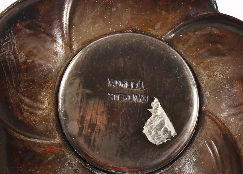 Kuyeda Sterling Silver Flower Salt Shaker