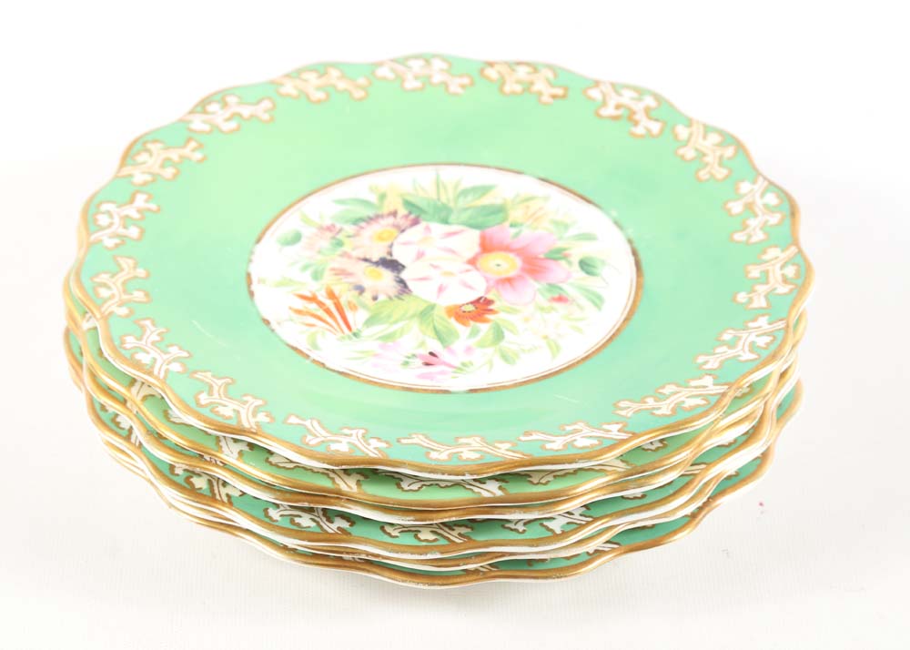 19th Century Porcelain Dessert Service