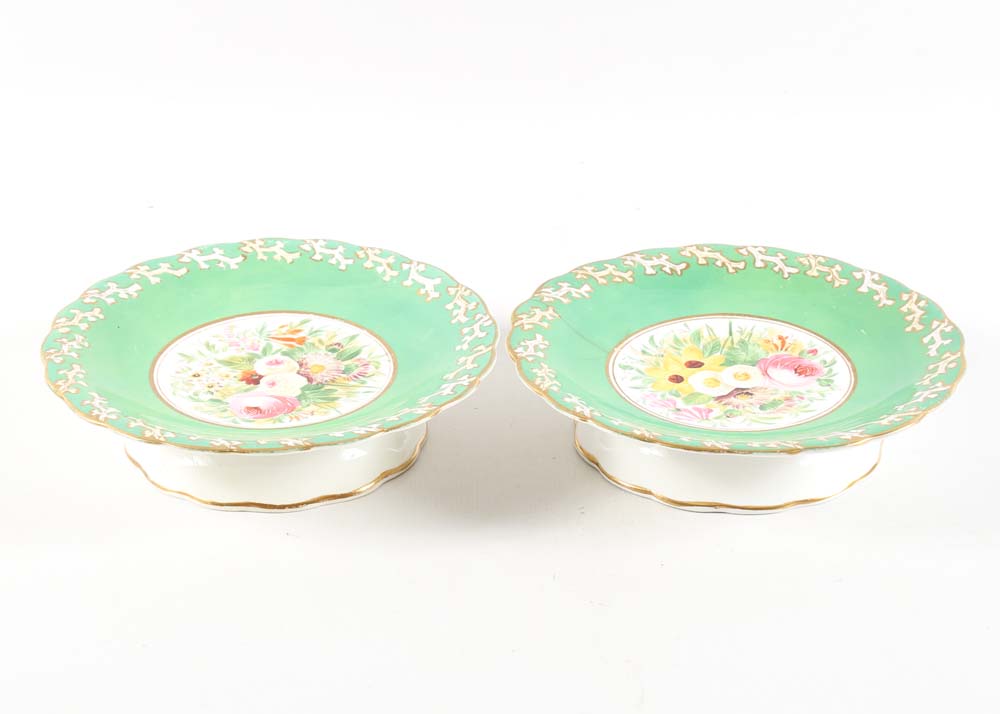 19th Century Porcelain Dessert Service