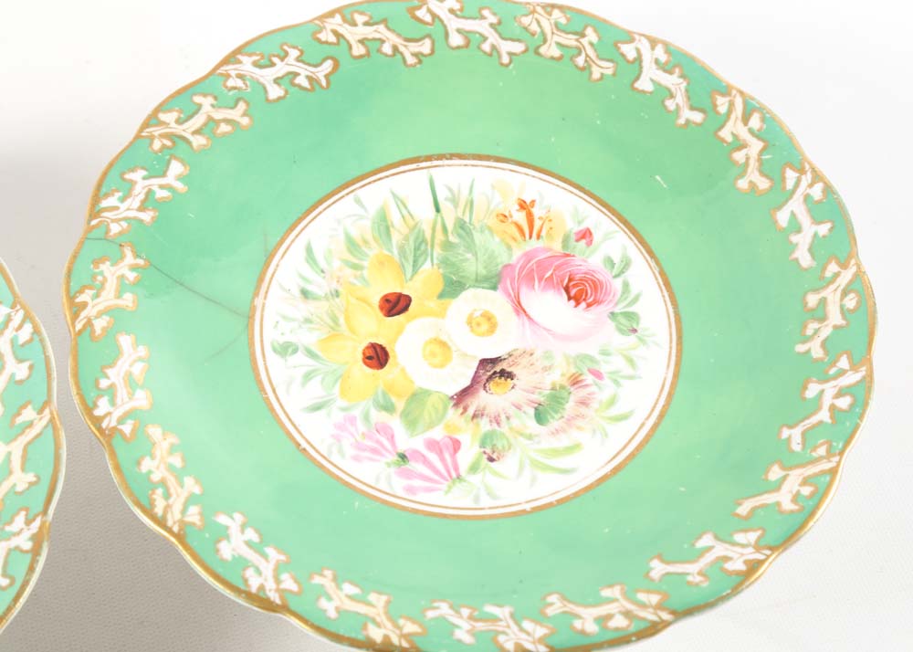 19th Century Porcelain Dessert Service