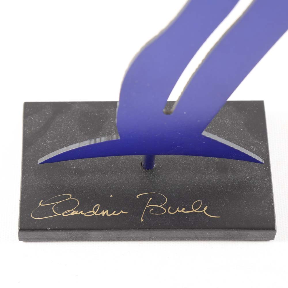 Pair of Claudine Buell Original Metal Sculptures