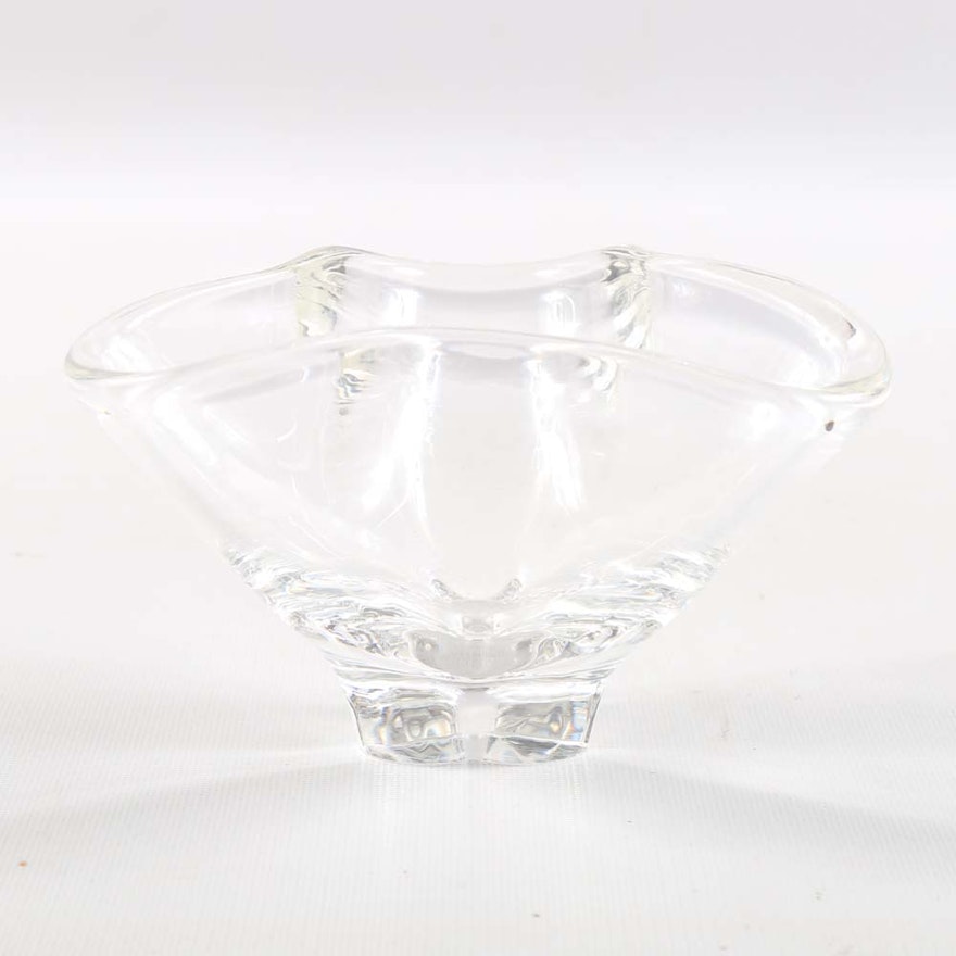 Steuben "Trefoil" Glass Bowl