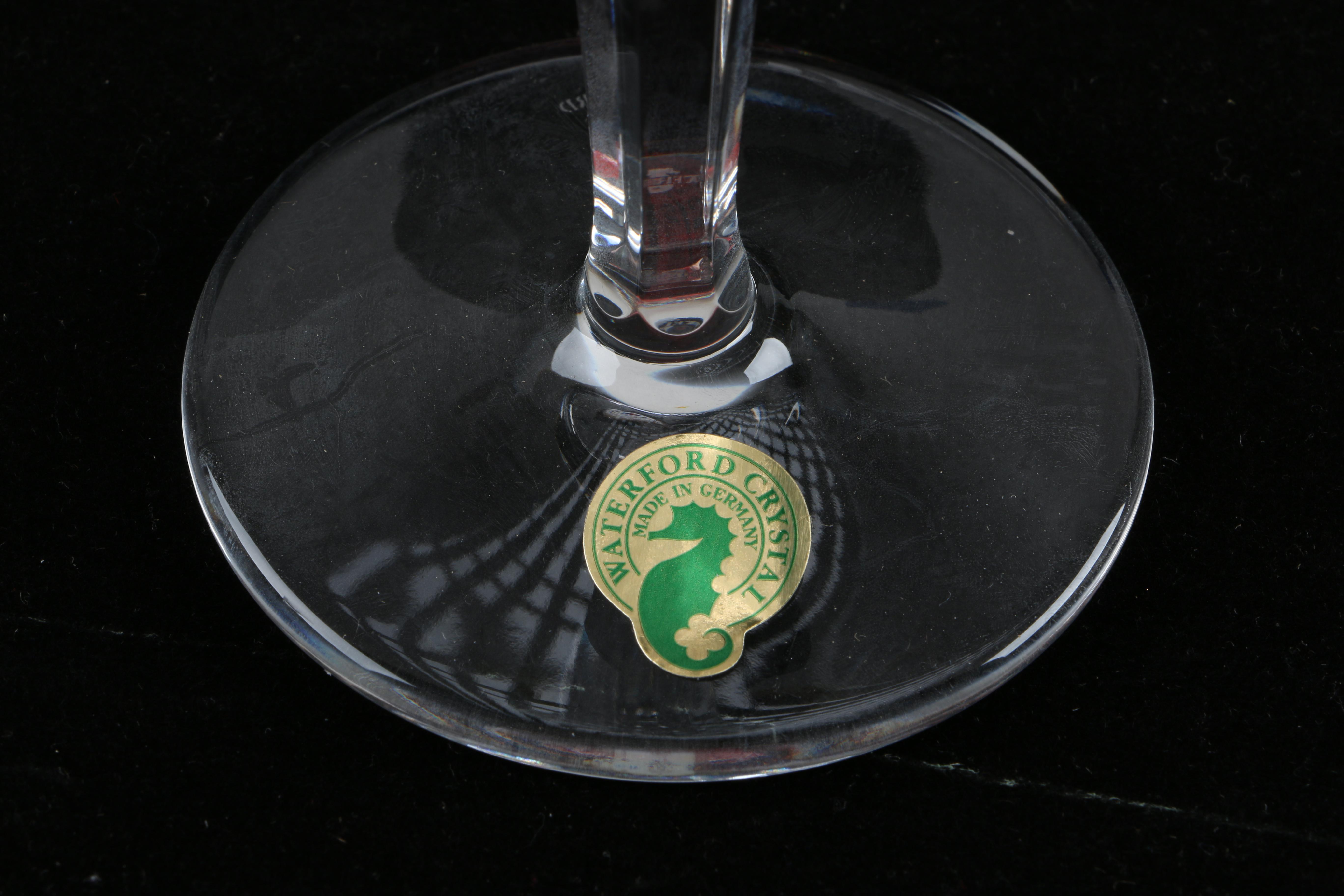 Waterford Crystal "Millenium Collection: Health" Toasting Flutes