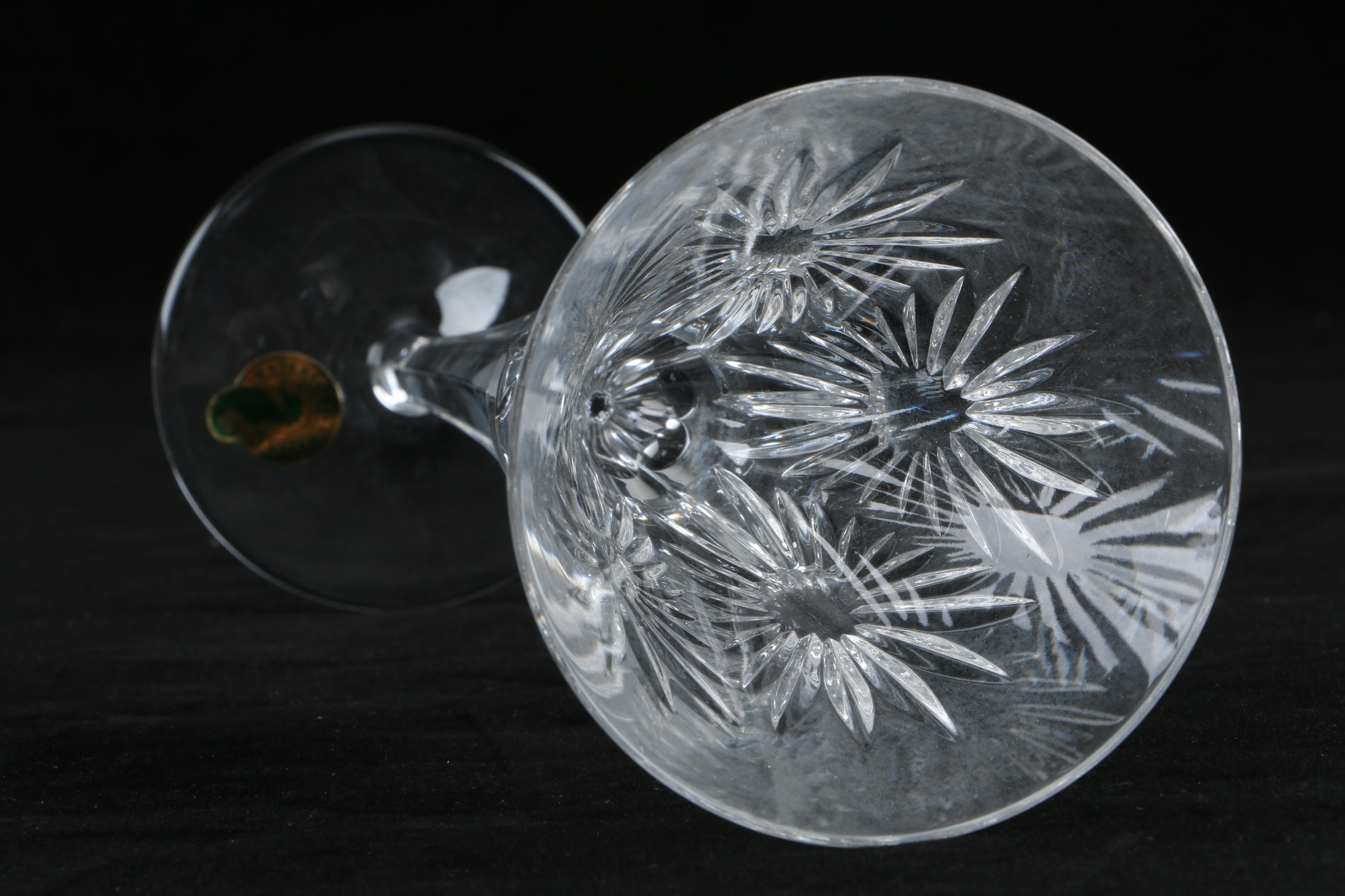 Waterford Crystal "Millenium Collection: Health" Toasting Flutes