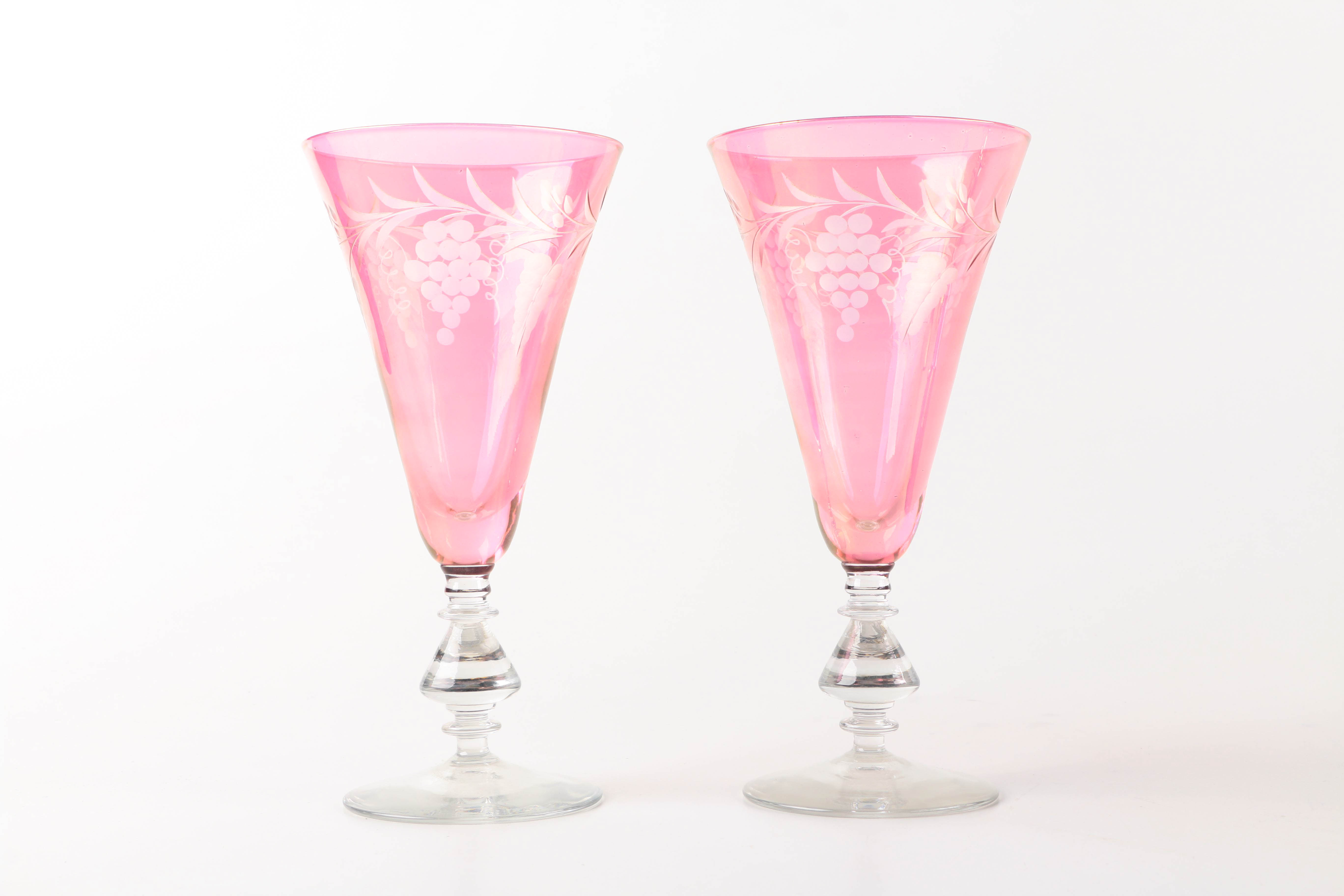 Cranberry Glass Barware