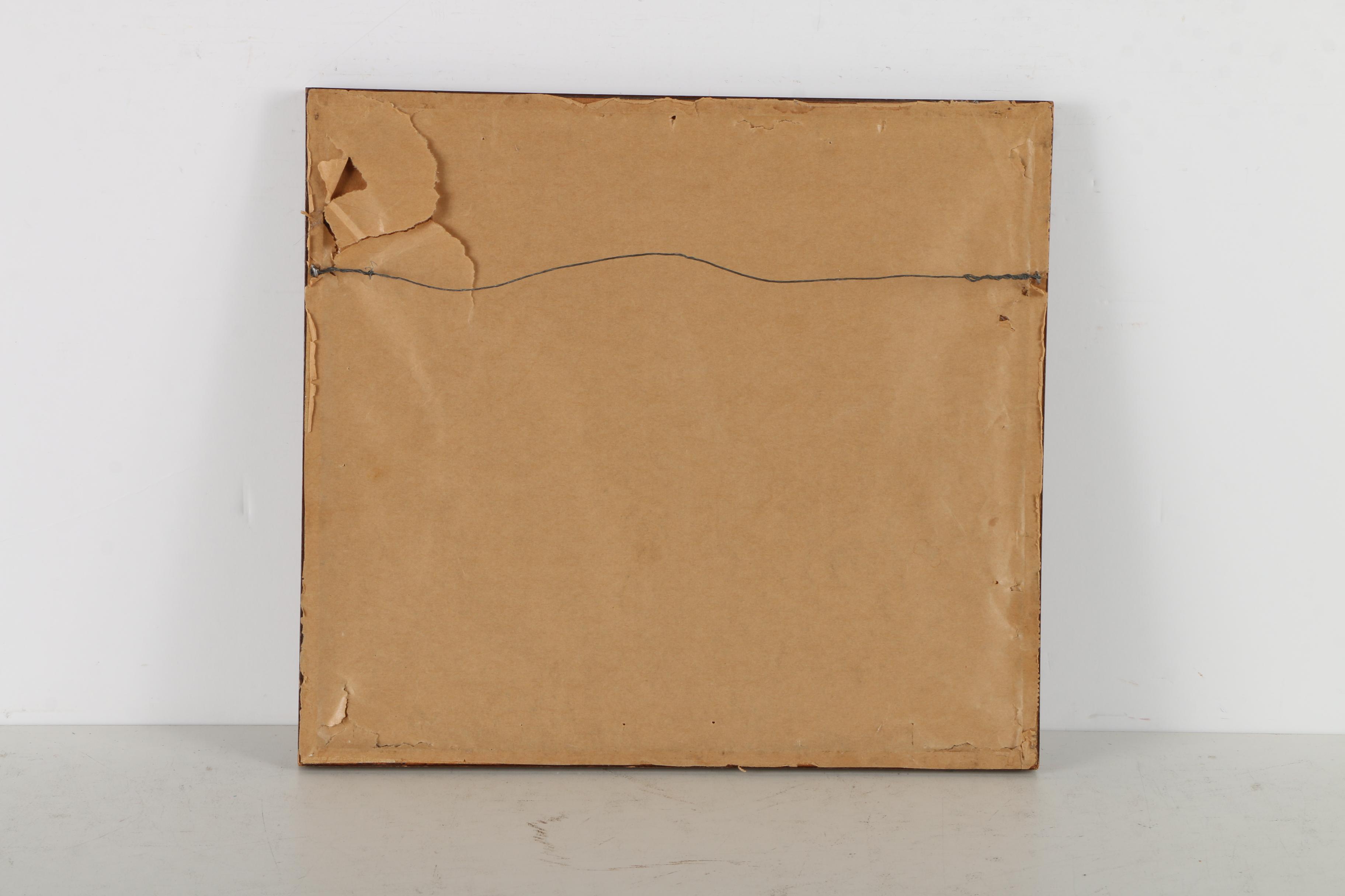 Jos. Van Hoof Limited Edition Etching of a Landscape