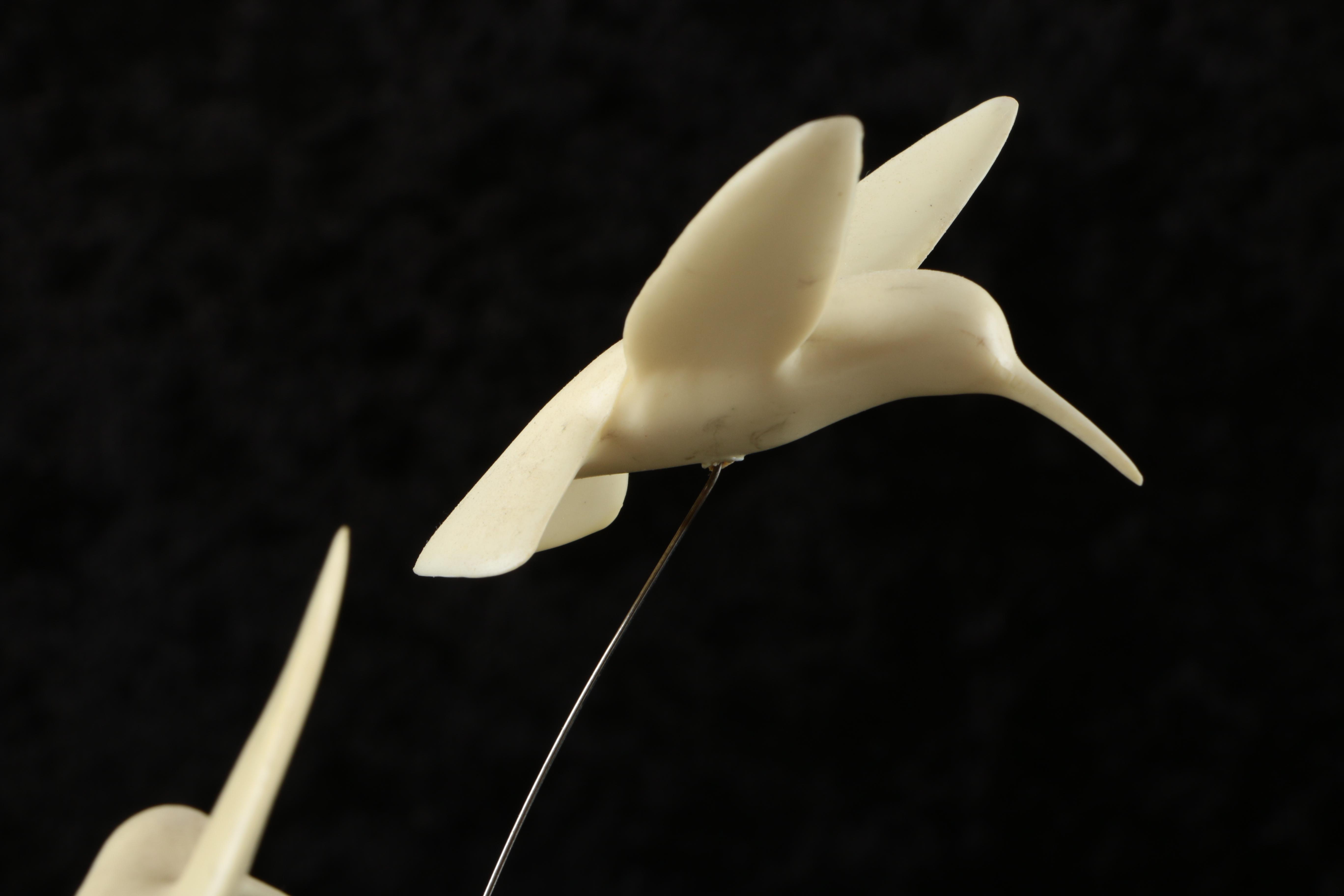 Marvin Wernick Co. Kinetic Sculptures with Agate Bases