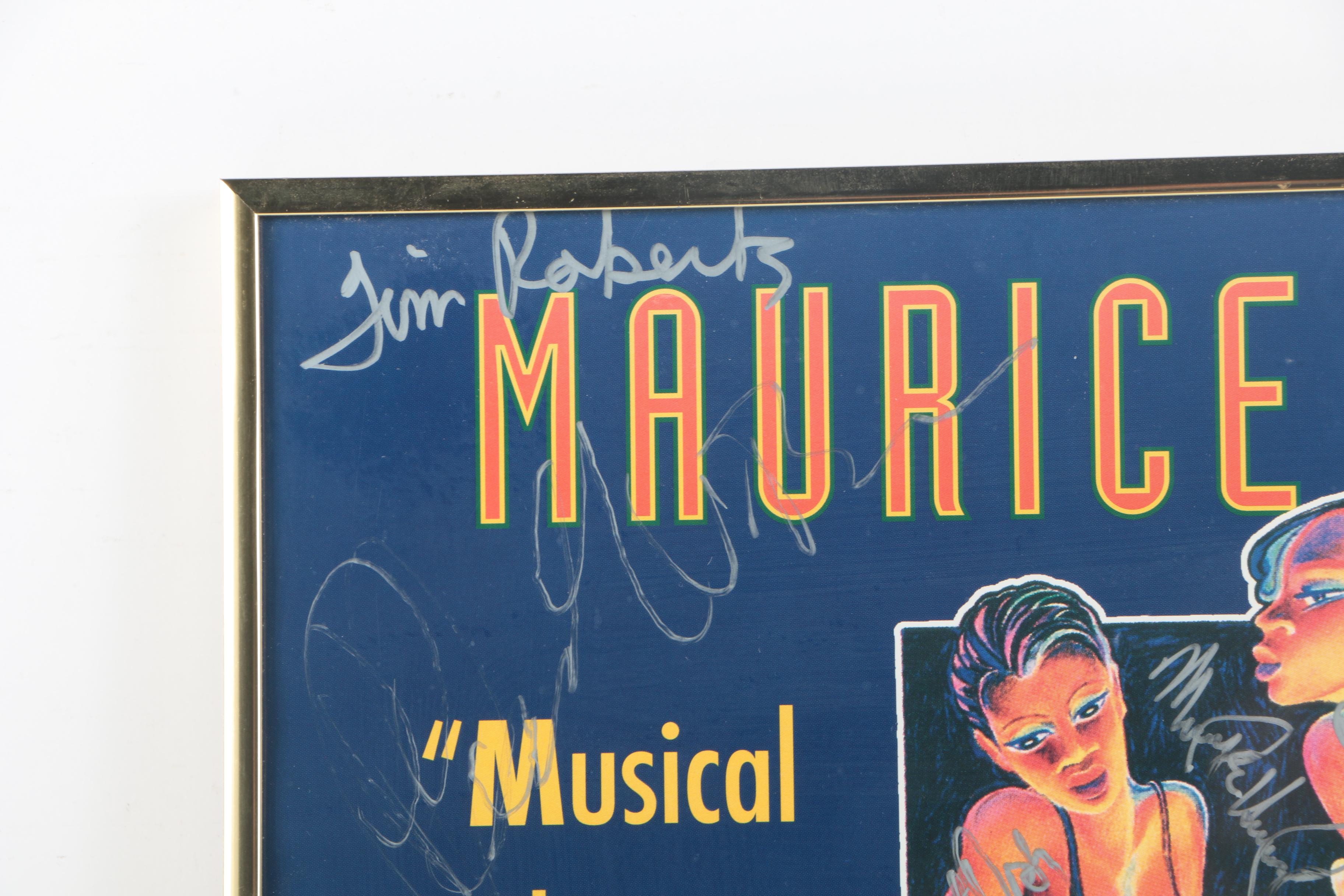 Cast-Autographed "Jelly's Last Jam" Theater Poster