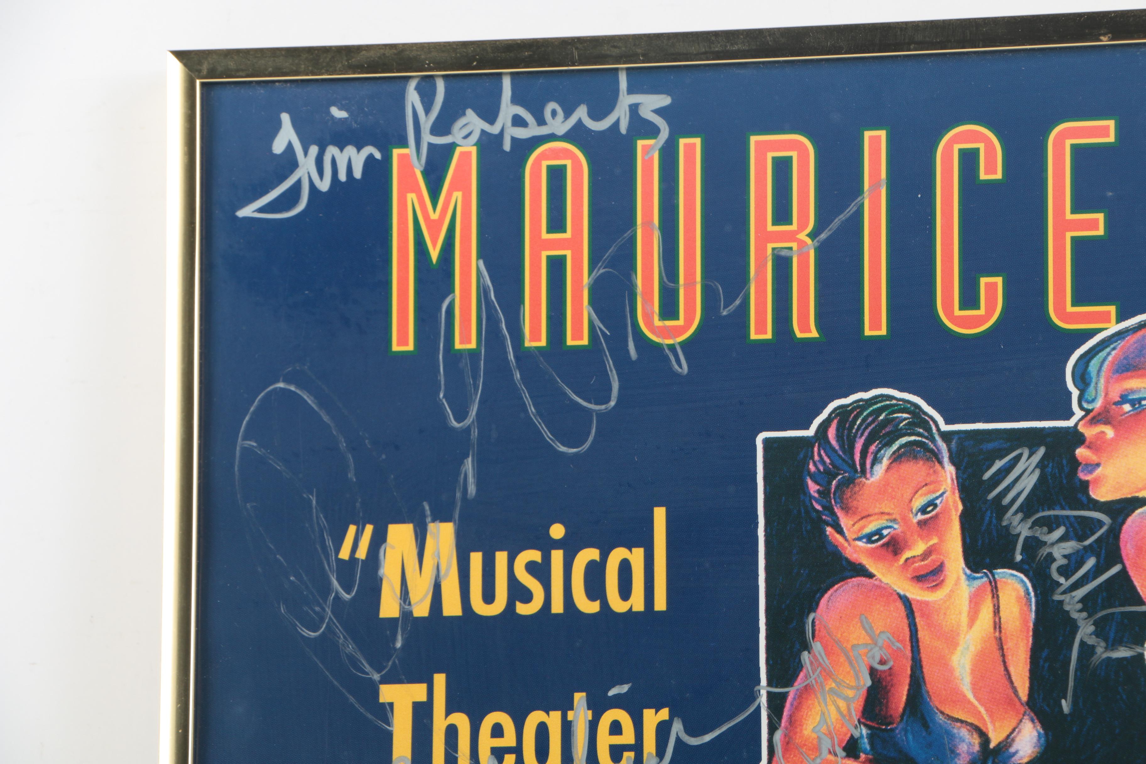 Cast-Autographed "Jelly's Last Jam" Theater Poster