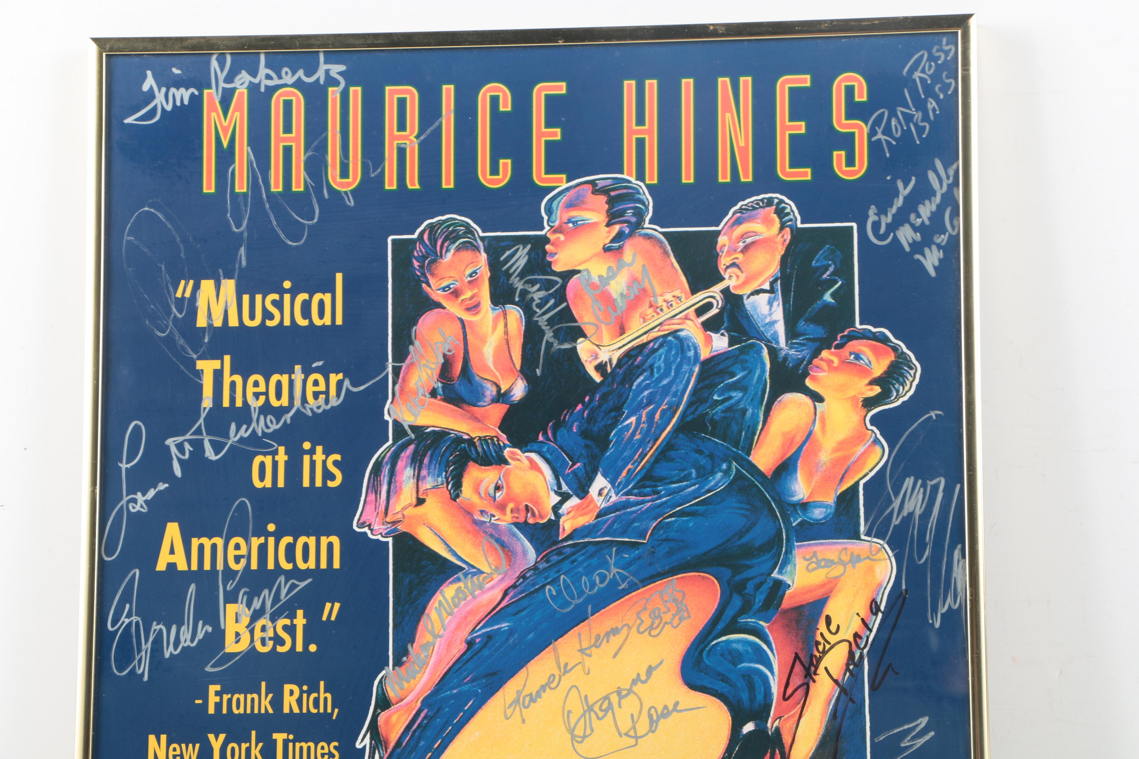 Cast-Autographed "Jelly's Last Jam" Theater Poster