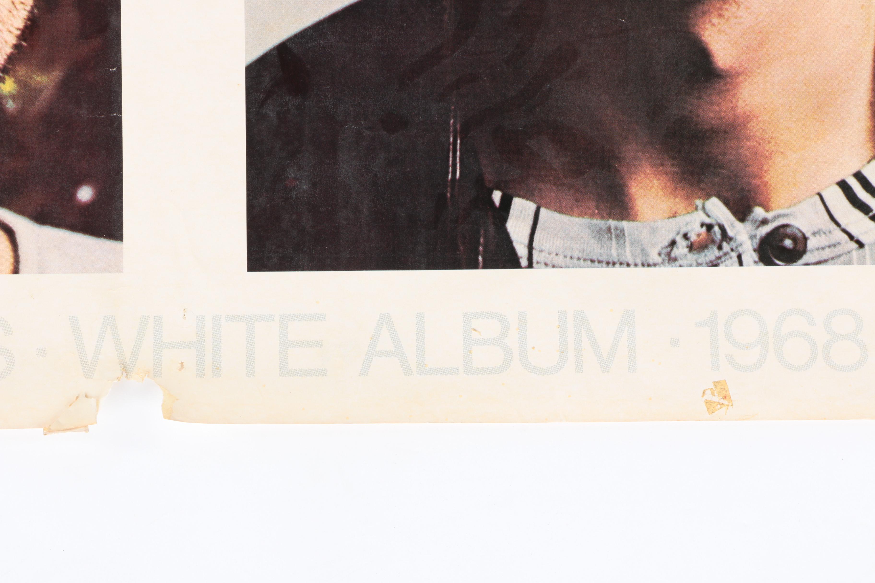 1987 "The Beatles, White Album, 1968" Poster by Portal Publications