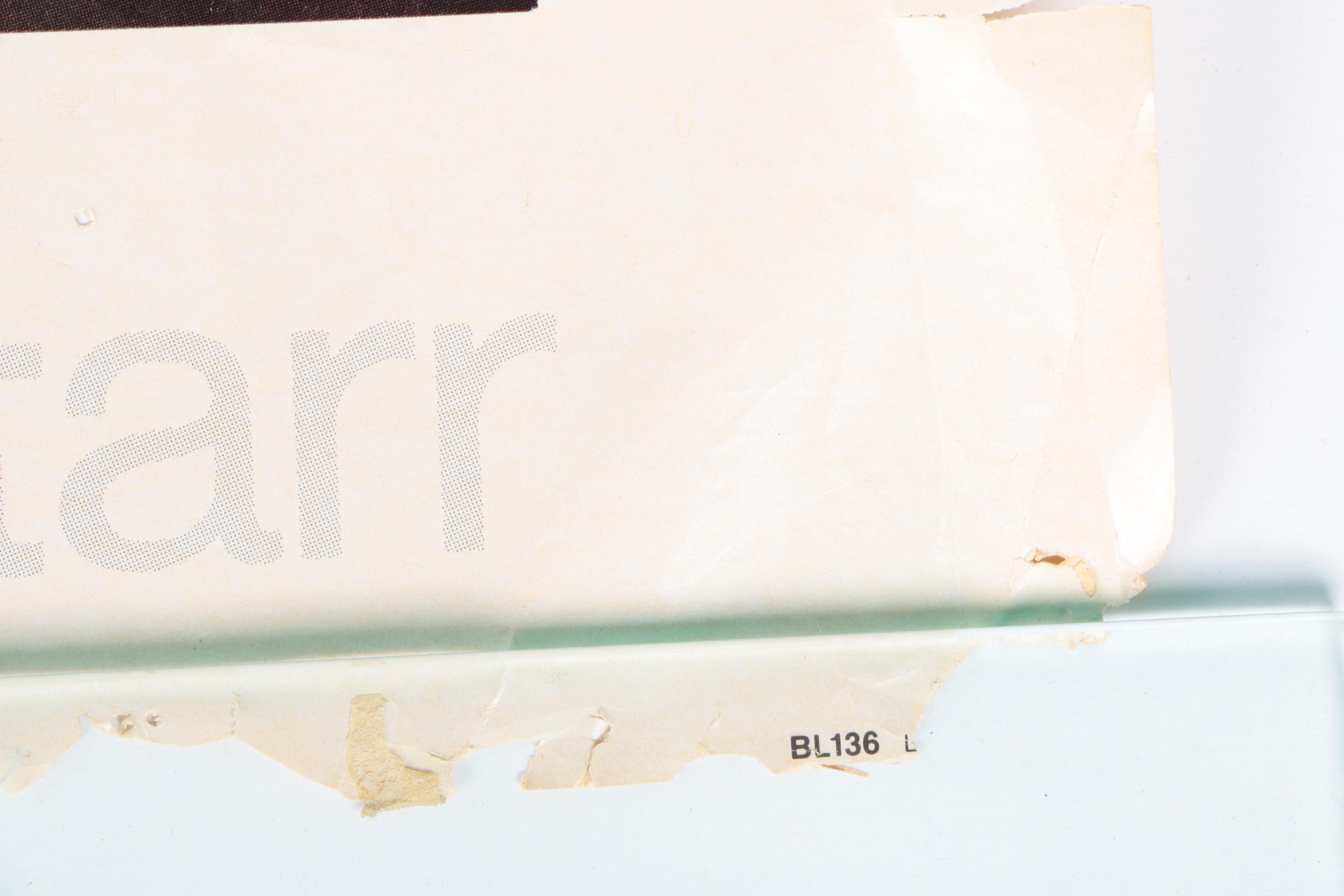 1987 "The Beatles, White Album, 1968" Poster by Portal Publications