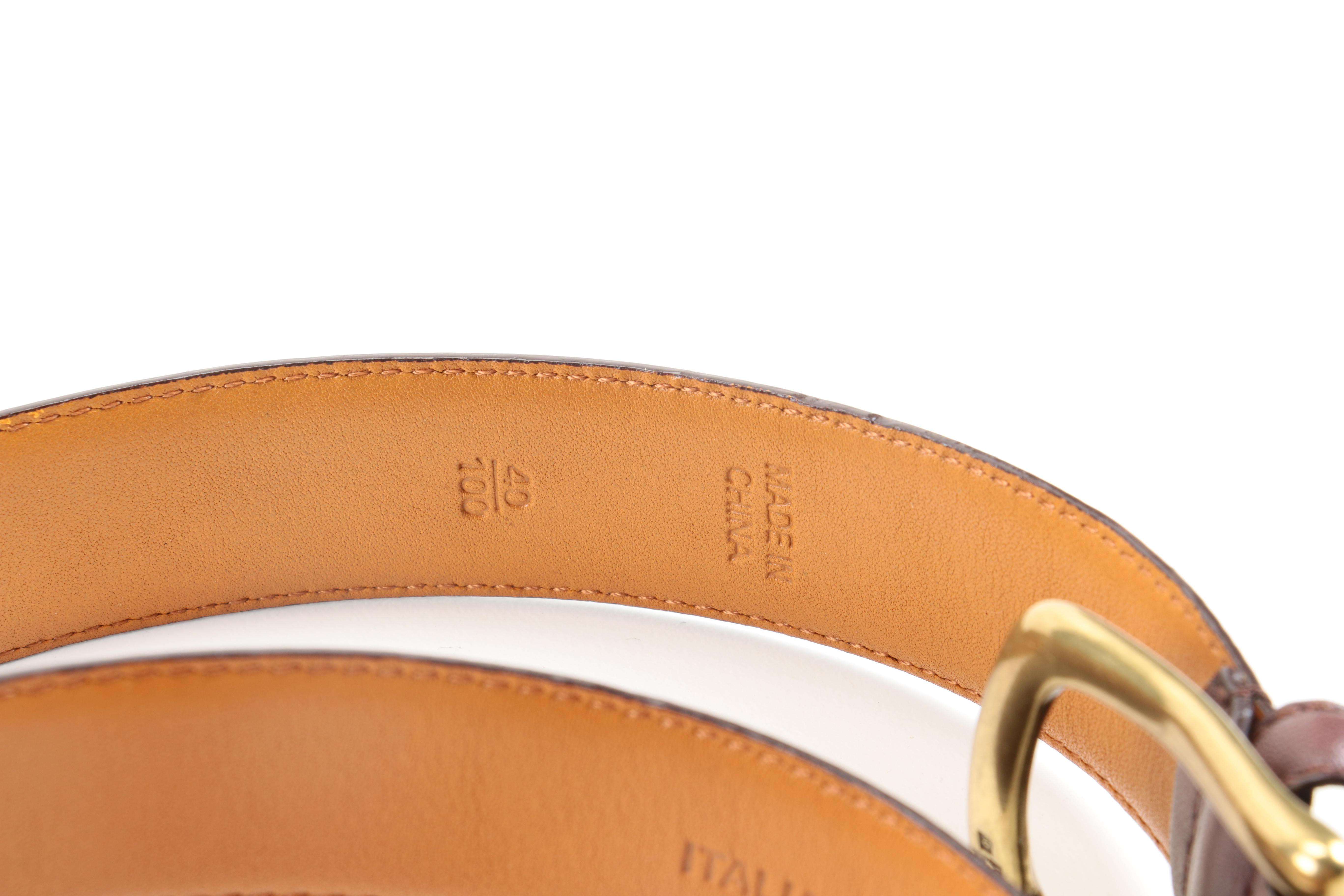 Designer Leather Belt Assortment