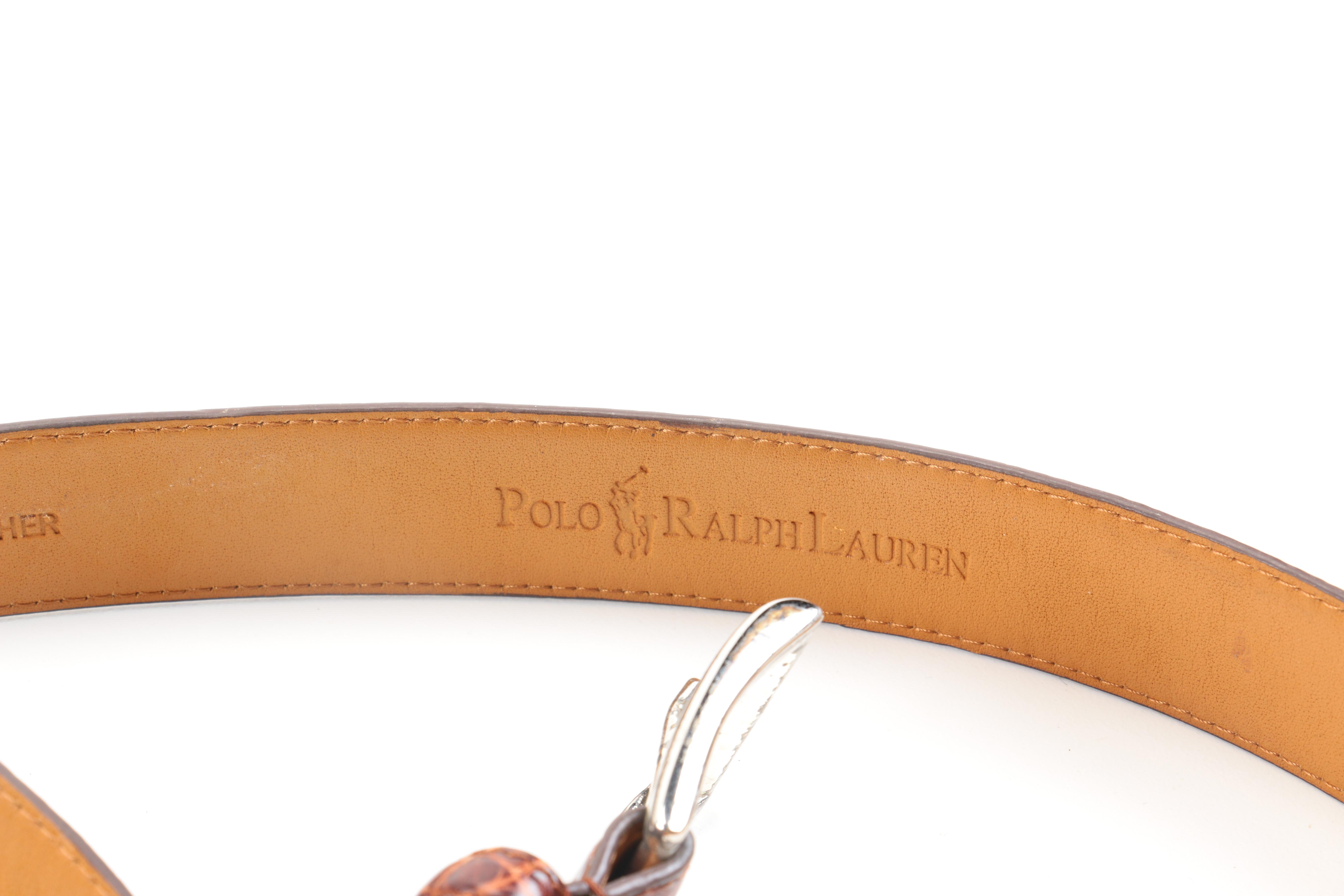 Designer Leather Belt Assortment