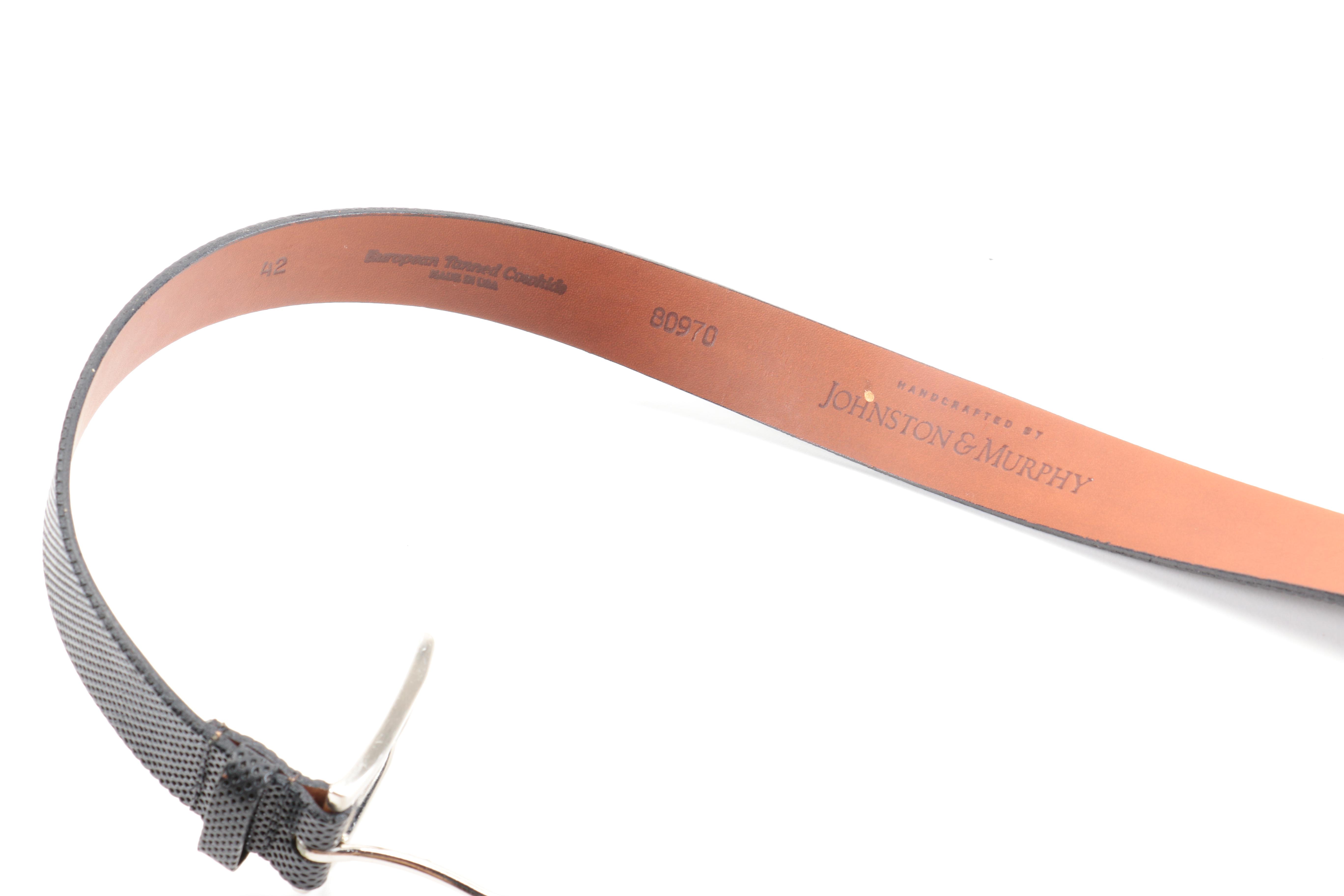 Designer Leather Belt Assortment