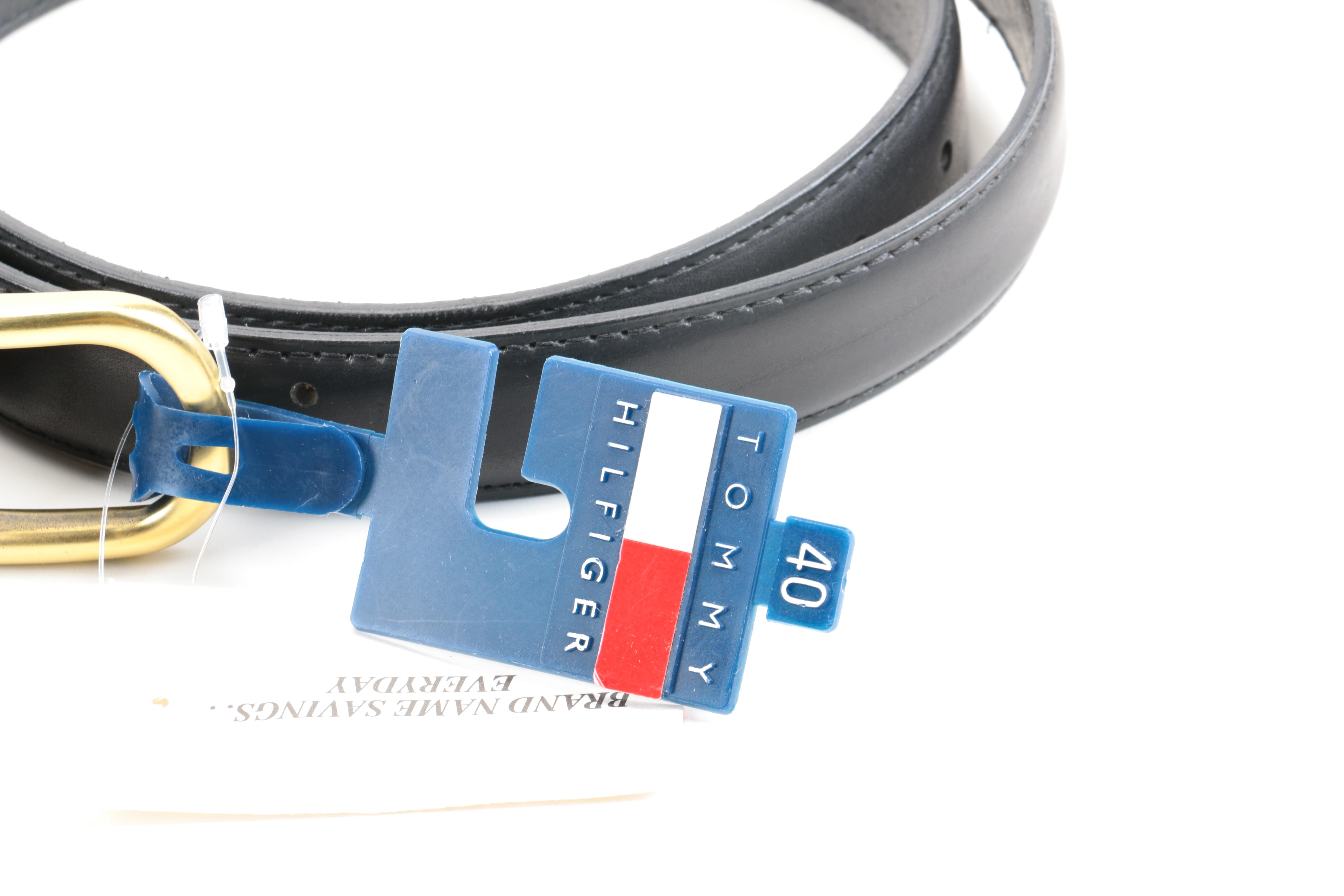 Designer Leather Belt Assortment
