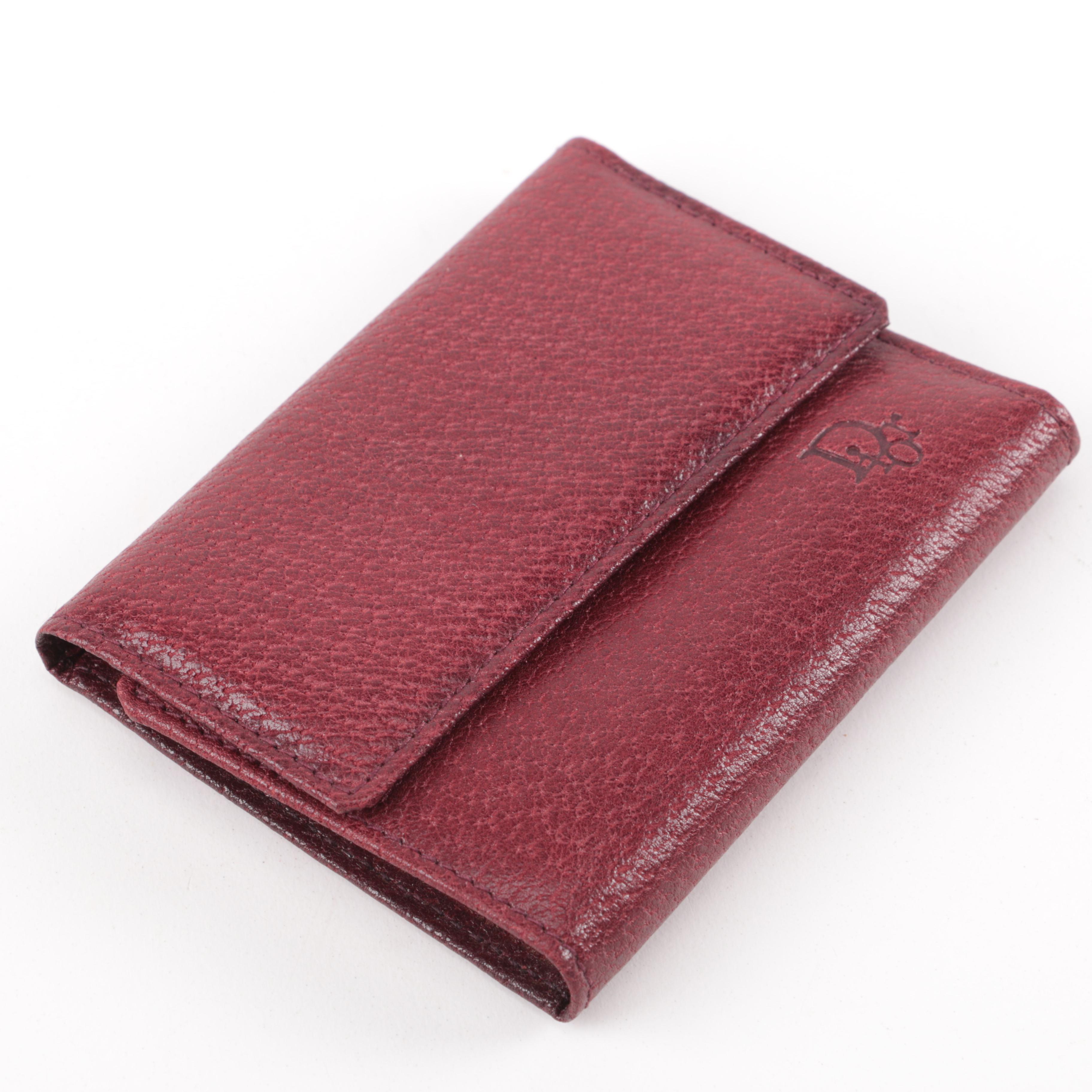 Christian Dior Leather Key Holder