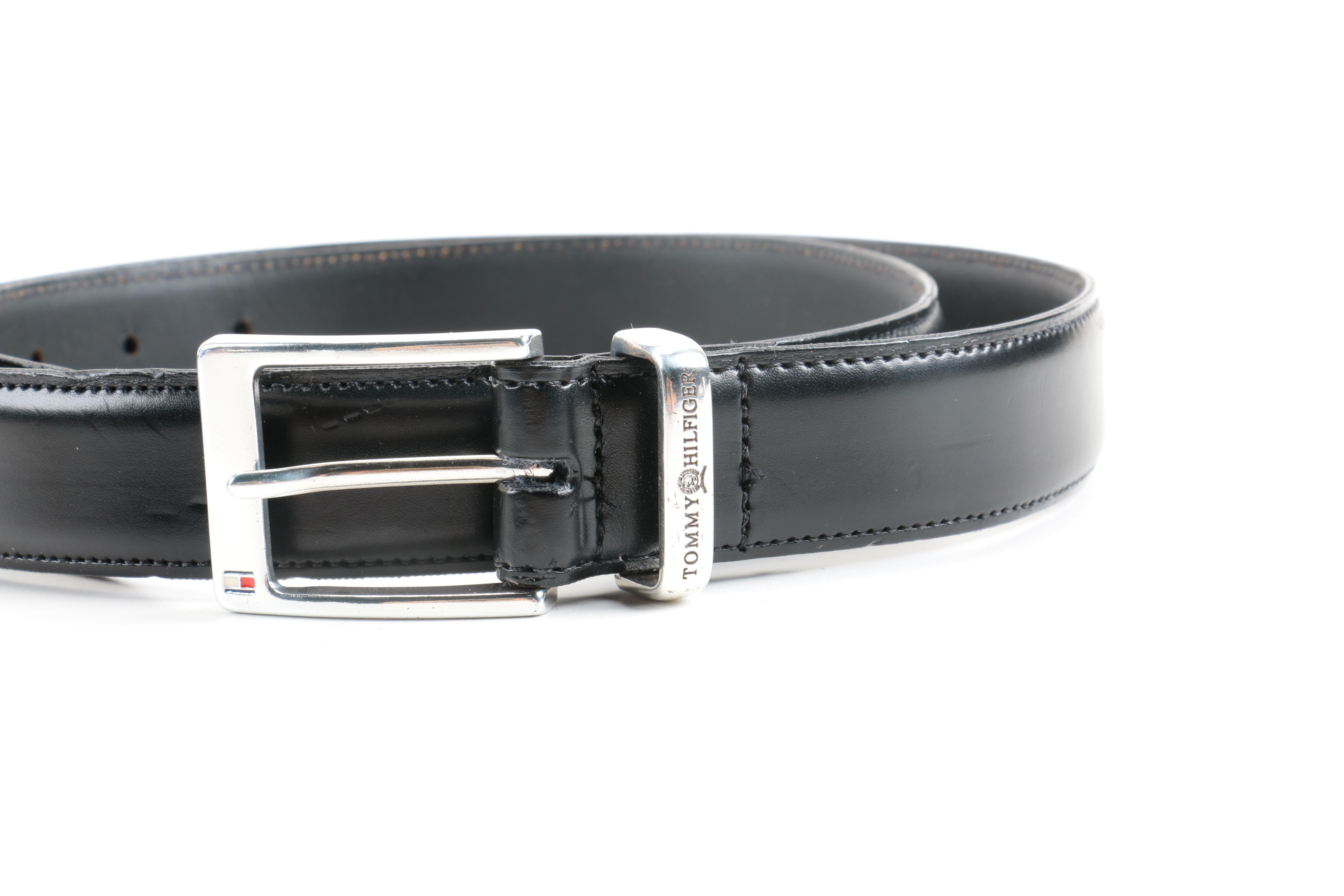 Designer Leather Belt Assortment